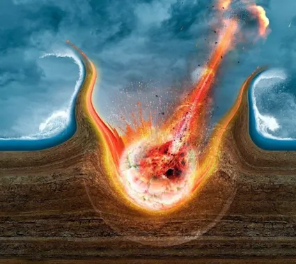 恐竜滅亡に第2の小惑星衝突が関与か